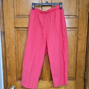 Liz Baker Vibrant Pink Capris